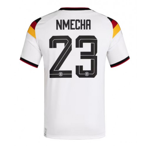 Stroje piłkarskie Niemcy Felix Nmecha #23 Koszulka Podstawowej MŚ 2026 Krótki Rękaw